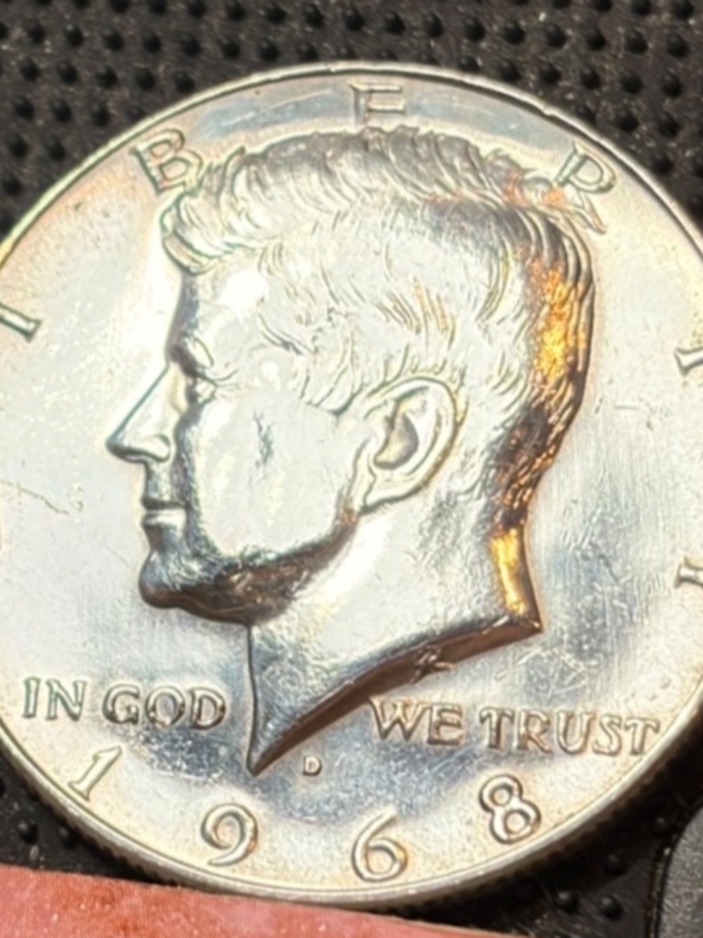1968-D Kennedy Sue Half Dollar 50C Denver 40% Silver #206574724632